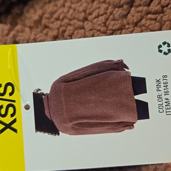 32 Degrees Cozy Pink Sherpa Jacket XS/S - Picture 2 of 4